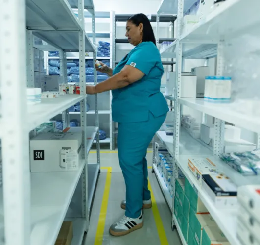 Muestra deposito farmacia